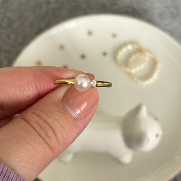Pearl Stacking Ring - Picture 3 of 8